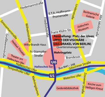 Stadtplanausschnitt